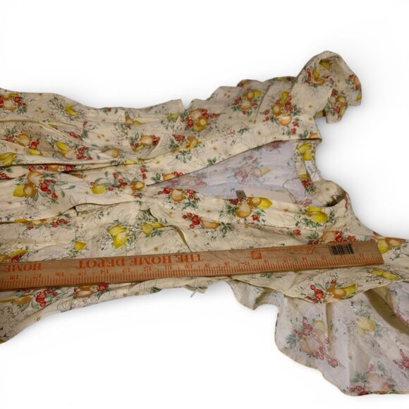 DÔEN Tarragon Floral Maxi Dress NWT Size M Yellow Prairie Flutter Sleeve - Picture 9 of 12